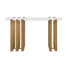 Beo Console Table Marble/Gold - Treasure Trove Accents