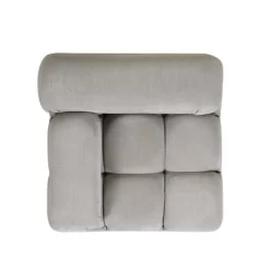 Jennifer Taylor Home Marcel 36 Inch Modular Modern Lounge Arm Chair, Pebble Gray Corduroy -Home Style Deals Store GUEST efabbd46 8842 4b46 a9e5 b414ac459911