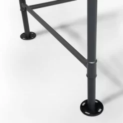 47" Lidden Industrial Computer Desk Antique Black - MiBasics -Home Style Deals Store GUEST f0a9d7cb 5098 4fcd baf8 5c85f7ddc458