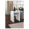 Storage Furniture End Table - White - ClosetMaid