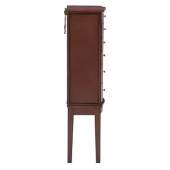 Francesca Jewelry Armoire Merlot Brown - Powell Company -Home Style Deals Store GUEST f20f052f 6366 49a0 a868 3a532cb0b78e