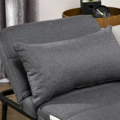 HOMCOM Ottoman Sofa Bed, 4-in-1 Multi-Function Folding Sleeper Chair Bed With Adjustable Backrest, Pillow, Side Pocket -Home Style Deals Store GUEST f2b5de19 91df 4357 aa4b 8e620ef00206