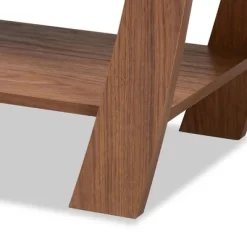 Capote Wood 2 Drawer Console Table - Baxton Studio -Home Style Deals Store GUEST f320b324 c3ce 4d12 98dc a97af1bd20ee