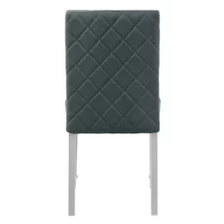 2pc Singger Writing Desk With Chair Gray - HOMES: Inside + Out -Home Style Deals Store GUEST f359a1c7 7aea 4dc6 8685 301d040a4f1a