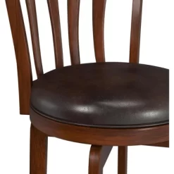 25.5" Savana Swivel Counter Height Barstool Cherry/Black - Hillsdale Furniture -Home Style Deals Store GUEST f36c4965 2ea4 4f61 9bba caf71d16c3ea