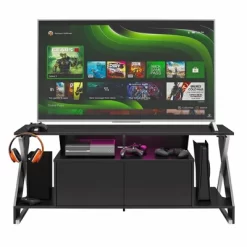 Xtreme Gaming TV Stand With TVs Up To 65" With LED Light Kit Black - NTENSE -Home Style Deals Store GUEST f4301bd9 c0dd 453c a92e 5e2f2b75c0d6