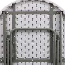 Emma And Oliver 2.63-Foot Round Granite White Plastic Folding Table - Event Table -Home Style Deals Store GUEST f4a0126f a21b 445a 9c88 b3b336d828c8