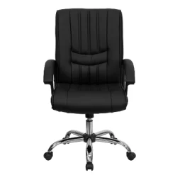 Flash Furniture Mid-Back Black LeatherSoft Swivel Manager's Office Chair With Arms -Home Style Deals Store GUEST f4bb9eeb 5260 46d8 985f 47bba09b67de