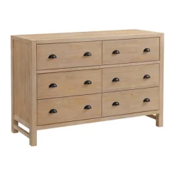 5pc Arden Wood Bedroom Set With Two 2 Drawer Nightstands With Open Shelf Light Driftwood - Alaterre Furniture -Home Style Deals Store GUEST f516a2cd eb1a 4d0b a5aa 55f24ef62c78