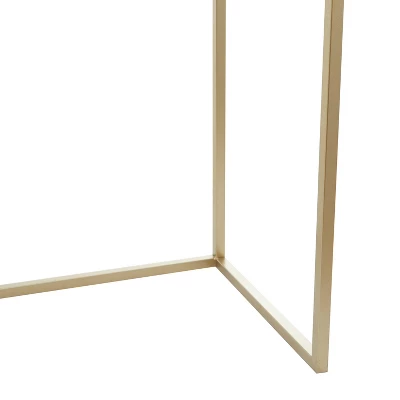 Contemporary Wood Console Table Dressing Table Desk With Mirror And Stool Set - Olivia & May 6 Contemporary Wood Console Table Dressing Table Desk With Mirror And Stool Set - Olivia & May - Image 6