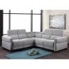 Isla Power Recliner Sectional Light Gray - Steve Silver Co.