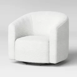 Aveline Large Scale Faux Shearling Swivel Chair - Threshold™ -Home Style Deals Store GUEST fa191b6c 6ad6 4408 8c49 27d741d21140
