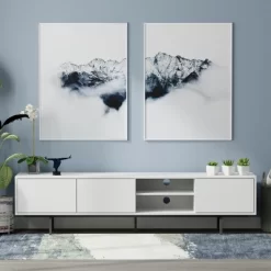 Glenwillow Home Atlas 78" X 20" Mid-Century Modern Buffet/Sideboard/TV Console -Home Style Deals Store GUEST fc2da7cd 4e5c 42a9 8842 48d903dd13b2