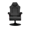 CXR3 Neo Fiber LED Audio Pedestal Gaming Chair With Subwoofer Black - X Rocker