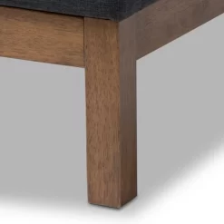 Louvain Modern And Contemporary Fabric Upholstered Walnut - Finished Platform Bed Dark Gray - Baxton Studio 12 Louvain Modern And Contemporary Fabric Upholstered Walnut - Finished Platform Bed Dark Gray - Baxton Studio -Home Style Deals Store GUEST fd4409ca f8ee 4dc2 ba62 cf07023b8ed1