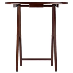 5pc Nathan Snack Table Set In Cappuccino Brown - Winsome -Home Style Deals Store GUEST fe05a255 b470 47a5 b39b 70d8d74224ef