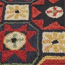 Park Designs Folk Star Hooked Bench -Home Style Deals Store GUEST ffe7a5d1 c3c9 4177 a735 279b2e45dd0b